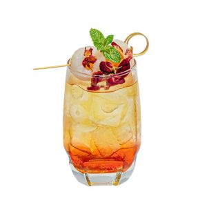 Trà vải hoa hồng